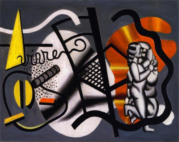 Still Life With Statuette by Fernand Léger
