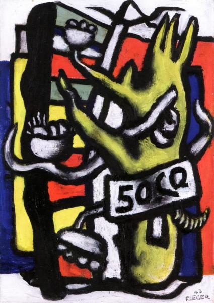 Study For 503 by Fernand Léger