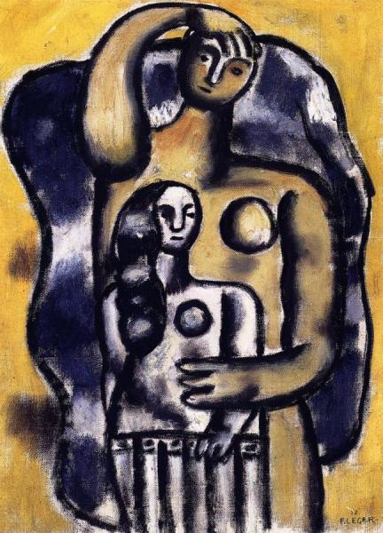 Study For Mother And Child by Fernand Léger