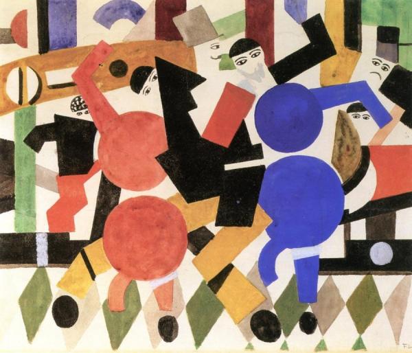 Study For The Curtain Of The Skating Rink by Fernand Léger