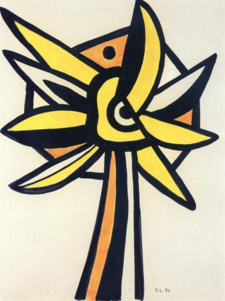Sunflower by Fernand Léger