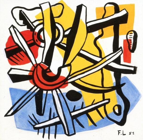 Sunflower by Fernand Léger