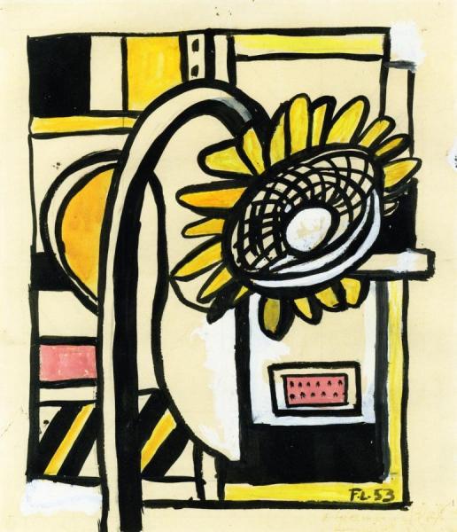 Sunflowers by Fernand Léger