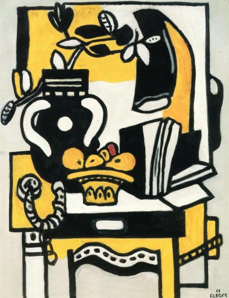 The Black Vase by Fernand Léger