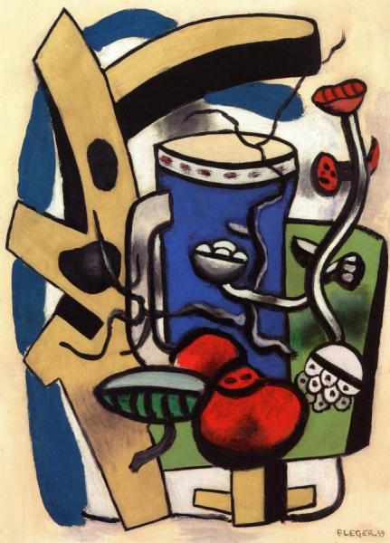 The Blue Pot by Fernand Léger
