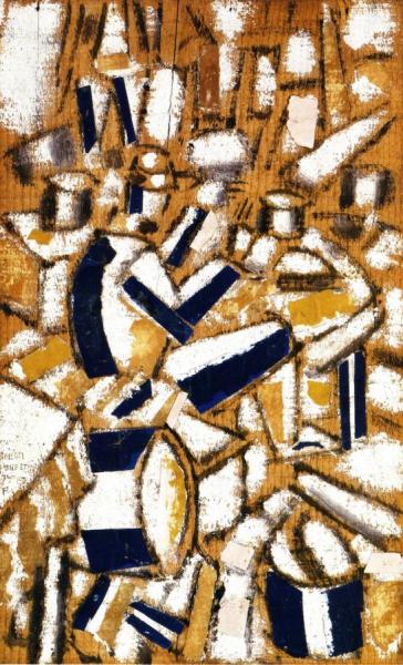 The Card Game by Fernand Léger