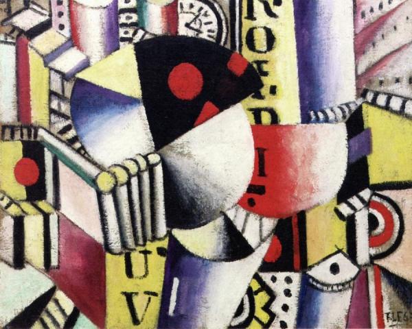 The Clock by Fernand Léger