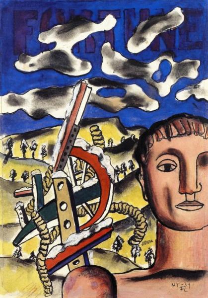 The Combatant by Fernand Léger