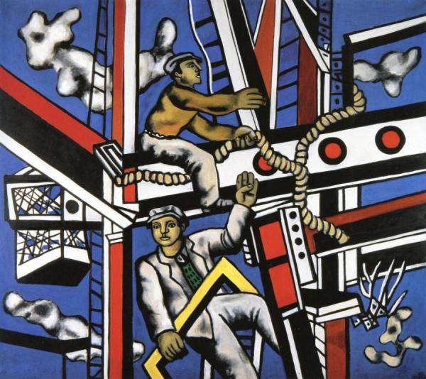 The Construction Workers by Fernand Léger
