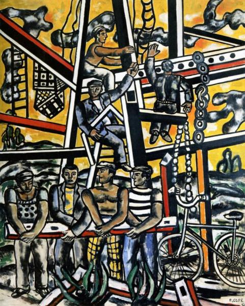 Fernand Léger The Construction Workers (study)