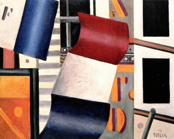 The Flag by Fernand Léger