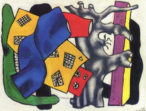 The Grey Root by Fernand Léger