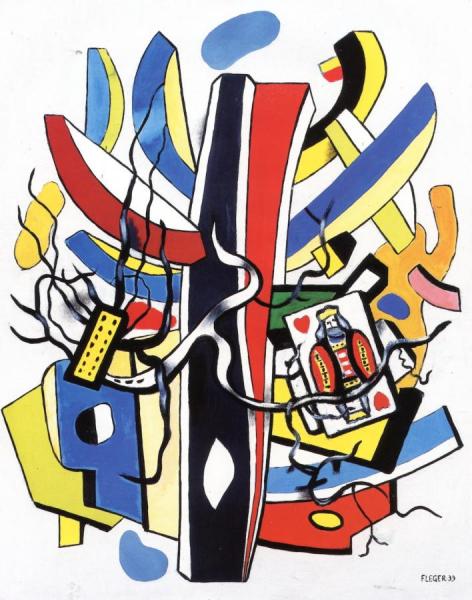 The King Of Hearts by Fernand Léger