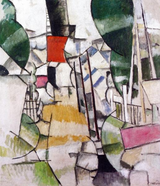 The Level Crossing by Fernand Léger