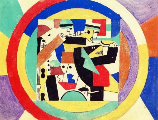 The Musicians by Fernand Léger