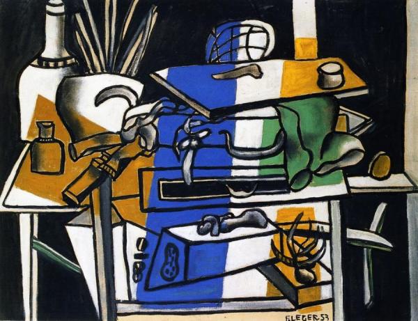 The Studio At Chevreuse by Fernand Léger