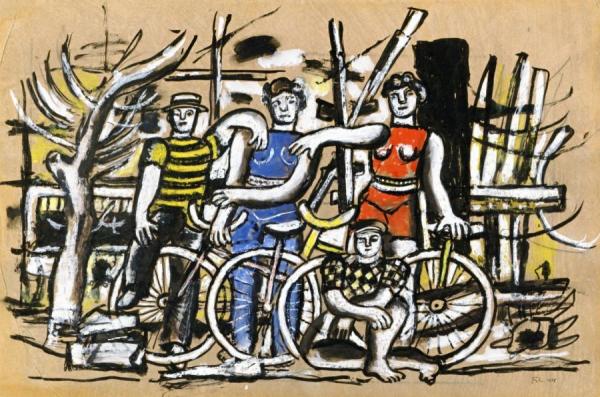 The Team by Fernand Léger