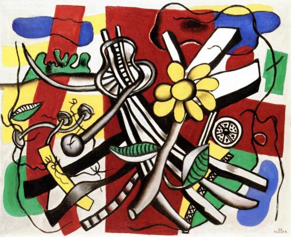 Fernand Léger The Yellow Flower