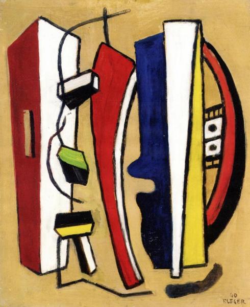 Three Elements by Fernand Léger
