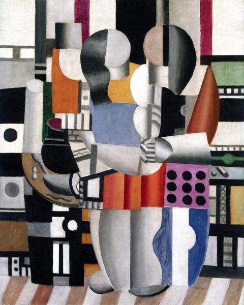 Three Figures by Fernand Léger