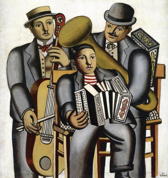 Fernand Léger Three Musicians (study)