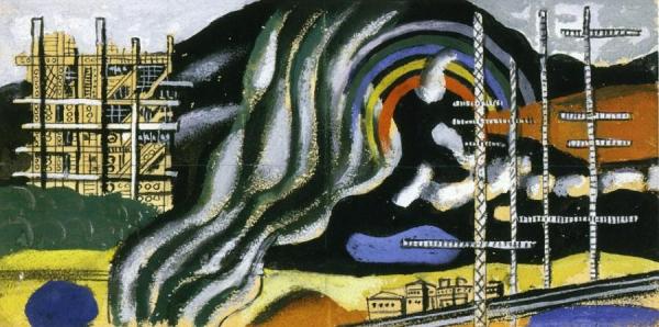 Transport Of The Forces by Fernand Léger