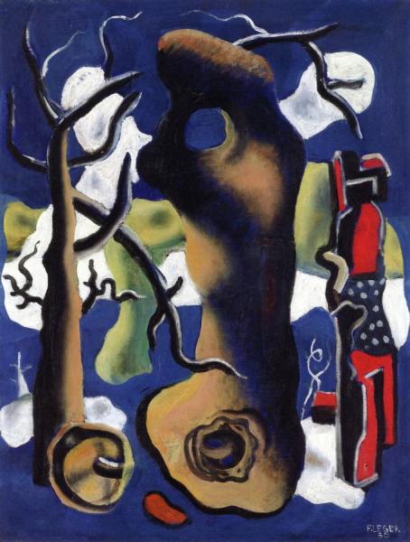 Tree Trunk by Fernand Léger