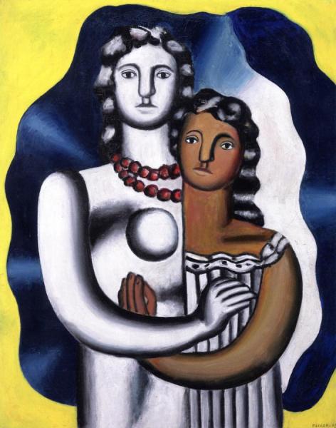 Two Figures by Fernand Léger