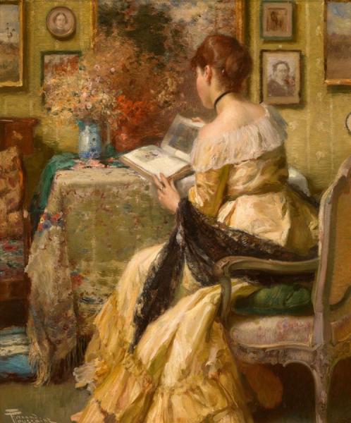 Fernand Toussaint Afternoon Reading