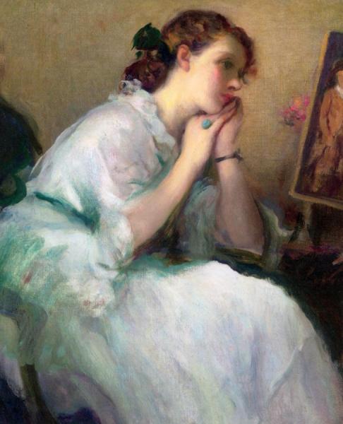 Daydreaming by Fernand Toussaint