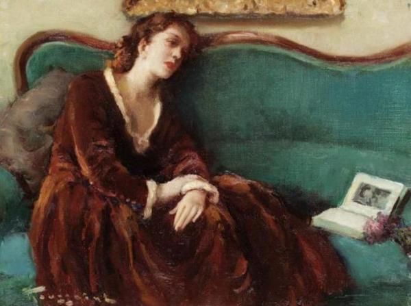 Daydreaming by Fernand Toussaint