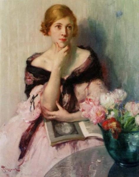 Deep In Thought by Fernand Toussaint
