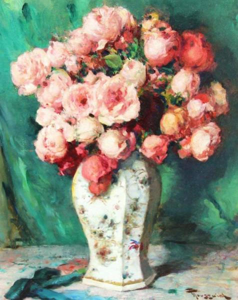 Roses by Fernand Toussaint