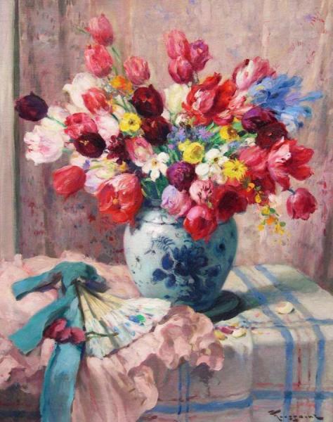 Fernand Toussaint Tulips
