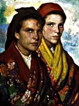 Dos Mujeres by Fernando Álvarez De Sotomayor