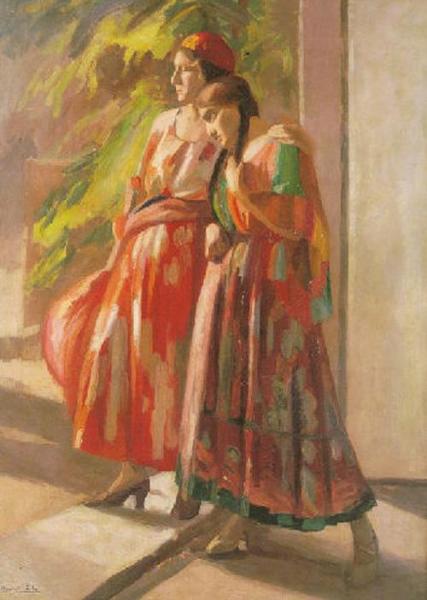 Dos Mujeres by Fernando Álvarez De Sotomayor