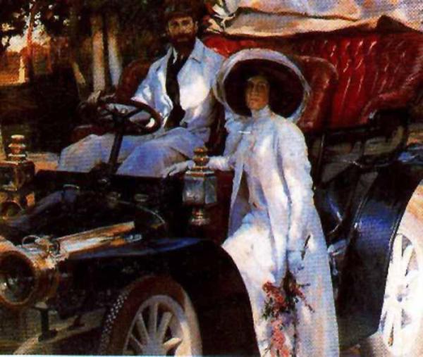 En El Coche by Fernando Álvarez De Sotomayor