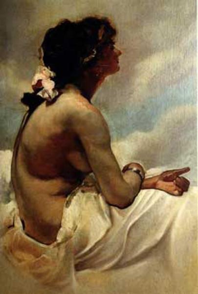 Estudio De Desnudo by Fernando Álvarez De Sotomayor
