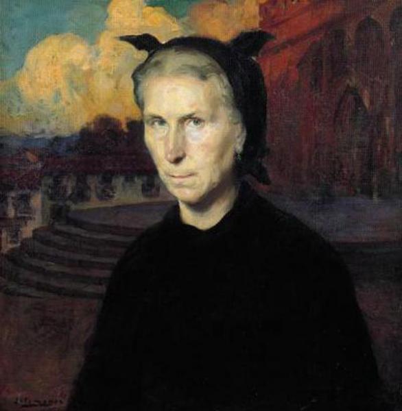 Mujer Mayor by Fernando Álvarez De Sotomayor