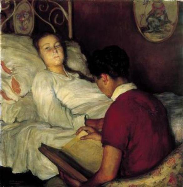 Niaa Enferma by Fernando Álvarez De Sotomayor