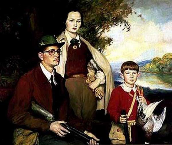 Retrato De Familia by Fernando Álvarez De Sotomayor