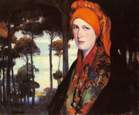 Retrato De Gallega by Fernando Álvarez De Sotomayor