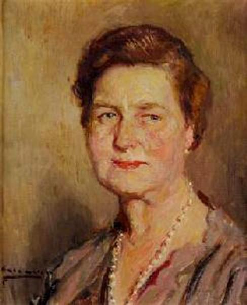 Retrato De Mujer by Fernando Álvarez De Sotomayor