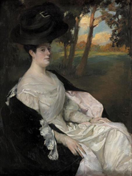 Retrato De Mujer by Fernando Álvarez De Sotomayor