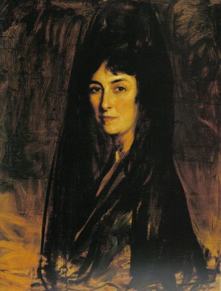 Retrato Maria Teresa Losada by Fernando Álvarez De Sotomayor