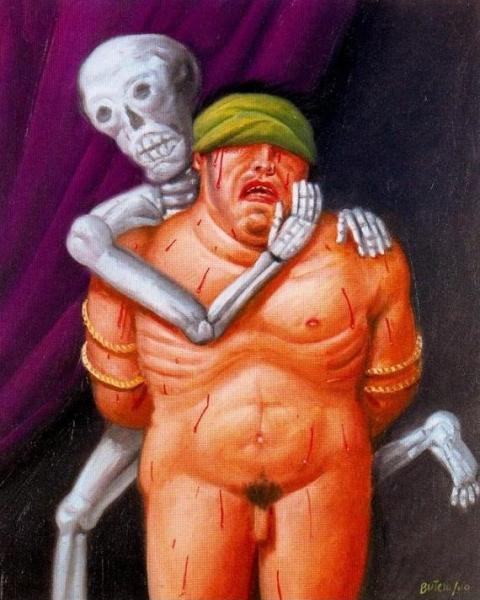 A Comfort by Fernando Botero