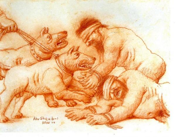 Abu Ghraib 1 by Fernando Botero