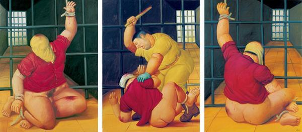 Abu Ghraib 43 by Fernando Botero