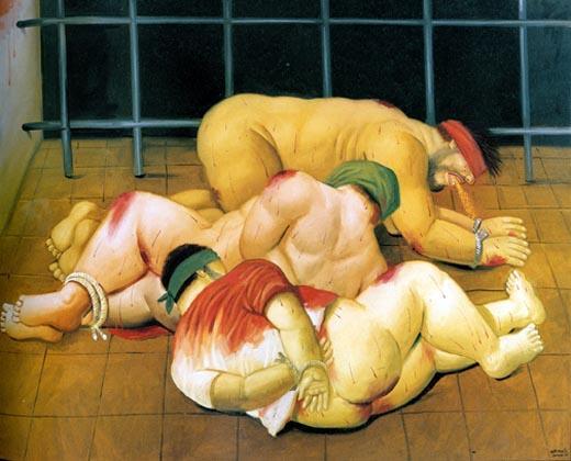 Abu Ghraib 46 by Fernando Botero