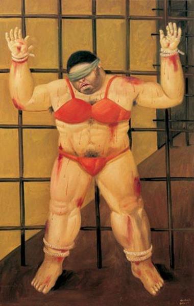 Abu Ghraib 47 by Fernando Botero